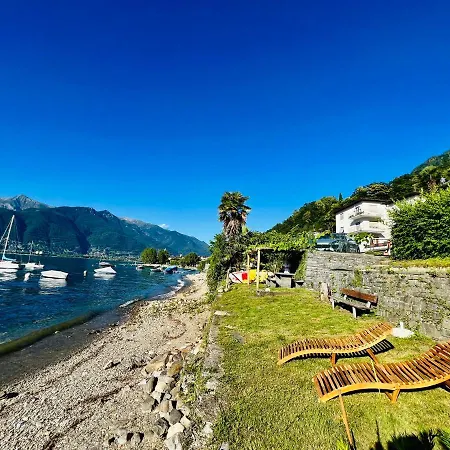 Boho House - Private 600m From The - Free Parking - Cinema Gambarogno